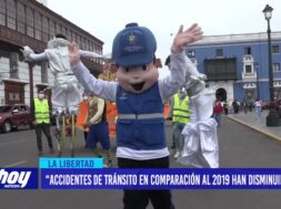 “Accidentes de tránsito en comparación al 2019 han disminuido”