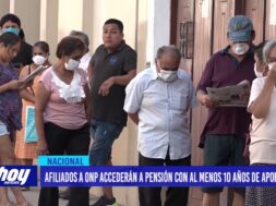 Afiliados a ONP accederán a pensión con al menos 10 años de aportes