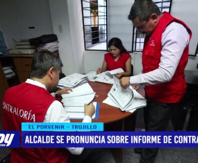 Alcalde se pronuncia sobre informe de Contraloría General de la República