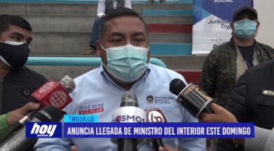 Anuncia llegada de ministro del Interior este domingo