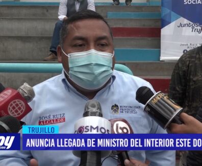 Anuncia llegada de ministro del Interior este domingo
