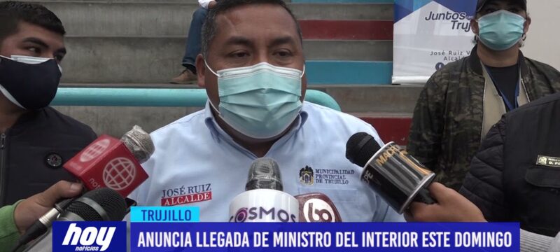 Anuncia llegada de ministro del Interior este domingo