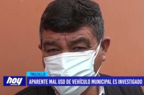 Aparente mal uso de vehículo municipal es investigado