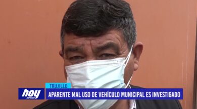 Aparente mal uso de vehículo municipal es investigado