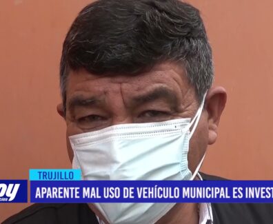Aparente mal uso de vehículo municipal es investigado