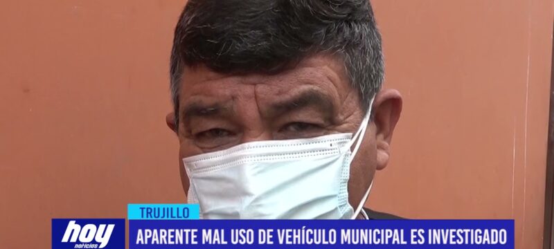 Aparente mal uso de vehículo municipal es investigado