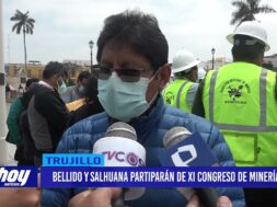 Bellido y Salhuana participarán de XI Congreso de Minería