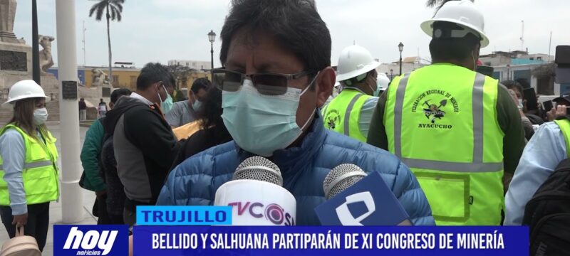 Bellido y Salhuana participarán de XI Congreso de Minería