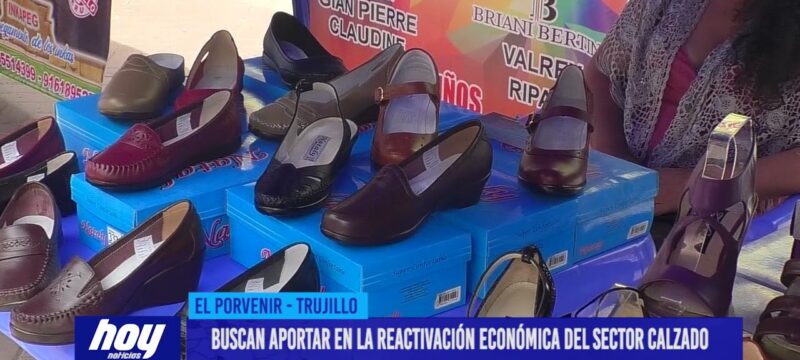 Buscan aportar en la reactivación económica del sector calzado