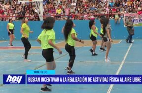 Buscan incentivar a la realización de actividad física al aire libre