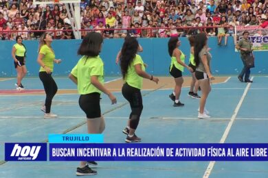 Buscan incentivar a la realización de actividad física al aire libre