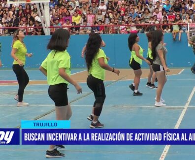 Buscan incentivar a la realización de actividad física al aire libre