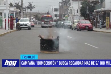 Campaña “Bomberotón” busca recaudar más de S/ 100 mil soles