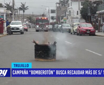 Campaña “Bomberotón” busca recaudar más de S/ 100 mil soles