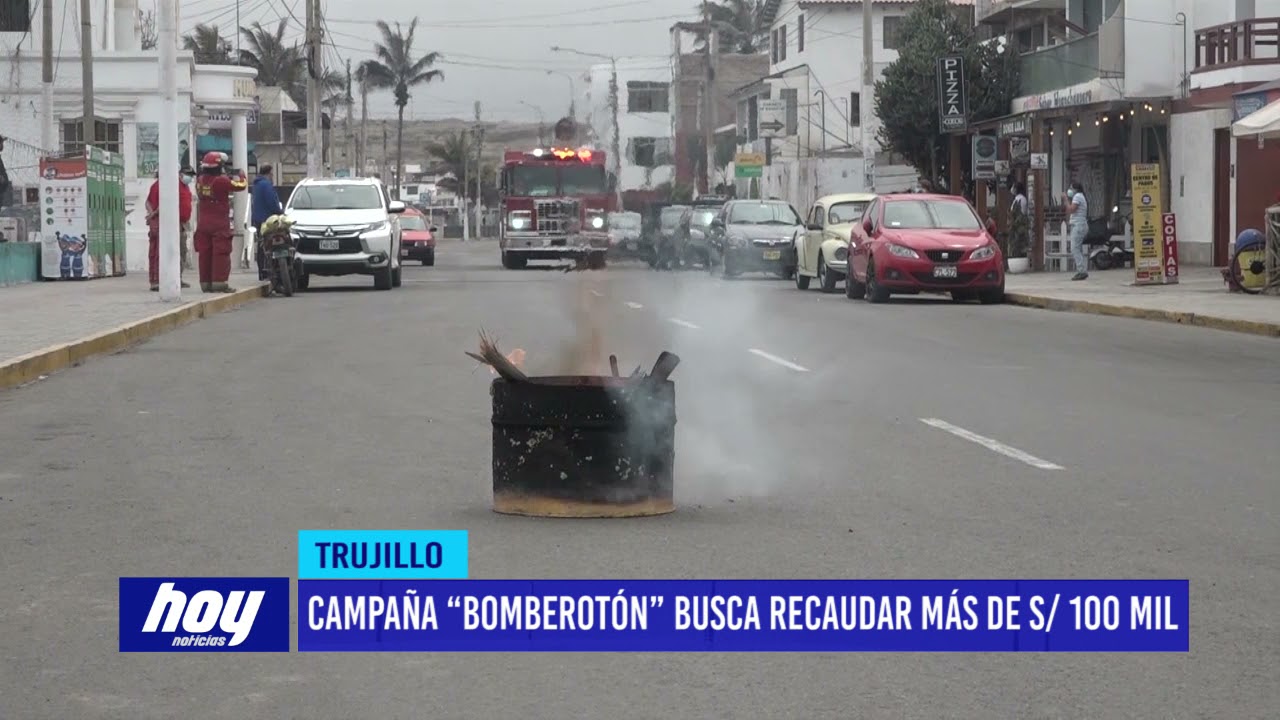 Campaña “Bomberotón” busca recaudar más de S/ 100 mil soles