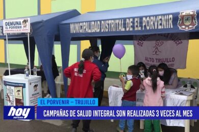 Campañas de salud integral son realizadas 3 veces al mes