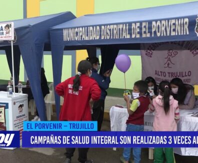 Campañas de salud integral son realizadas 3 veces al mes