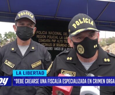 Carlos Céspedes: “Debe crearse una fiscalía especializada en crimen organizado”