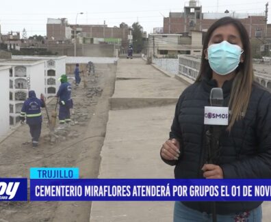 Cementerio Miraflores atenderá por grupos el 01 de noviembre