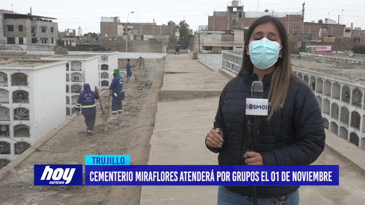 Cementerio Miraflores atenderá por grupos el 01 de noviembre