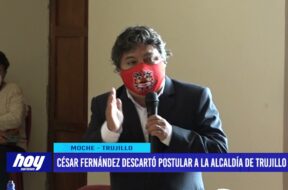 César Fernández descartó postular a la alcaldía de Trujillo