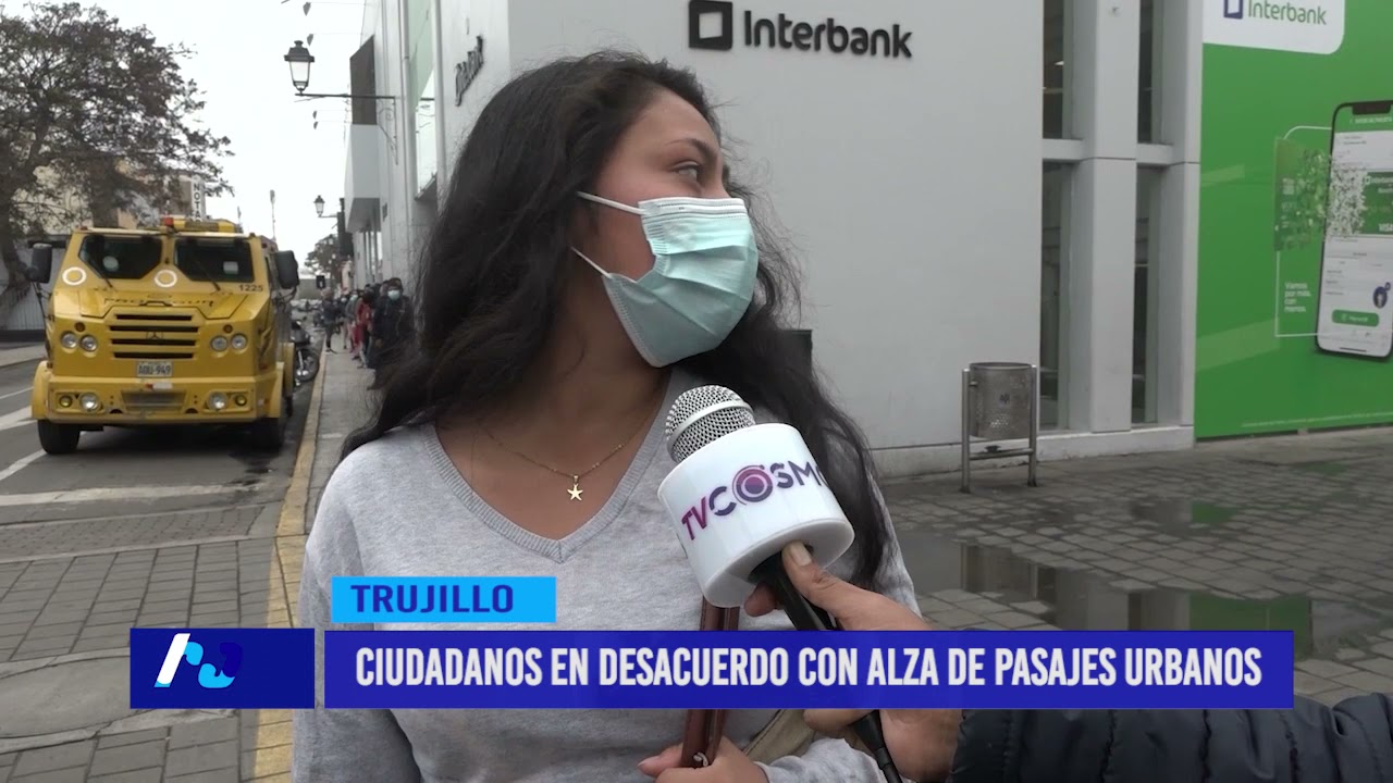 Ciudadanos en desacuerdo con alza de pasajes urbanos
