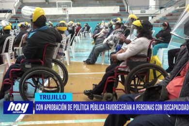 Con aprobación de política pública favorecerían a personas con discapacidad