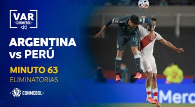 Conmebol publicó el audio del VAR tras el penal contra Jefferson Farfán ante Argentina