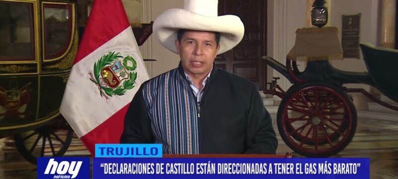 “Declaraciones de Castillo están direccionadas a tener el gas más barato”