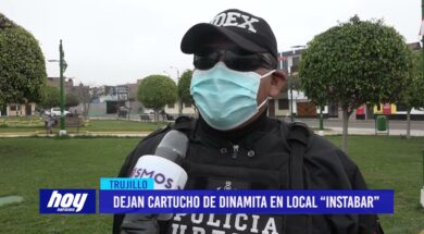 Dejan cartucho de dinamita en local “Instabar”