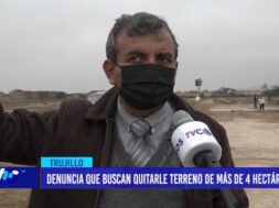Denuncia que buscan quitarle terreno de más de cuatro hectáreas