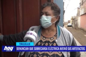 Denuncian que sobrecarga eléctrica averió sus artefactos