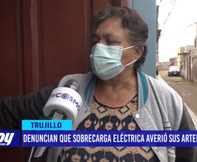 Denuncian que sobrecarga eléctrica averió sus artefactos