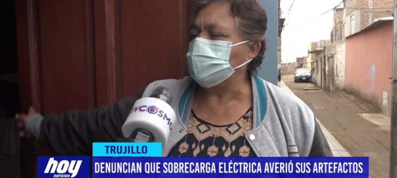 Denuncian que sobrecarga eléctrica averió sus artefactos