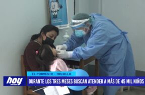 Durante los tres meses buscan atender a más de 45 mil niños