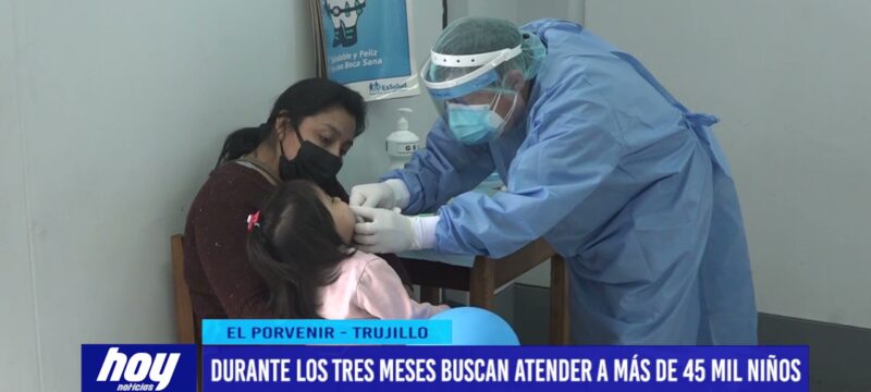Durante los tres meses buscan atender a más de 45 mil niños