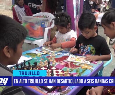 En Alto Trujillo se han desarticulado a seis bandas criminales