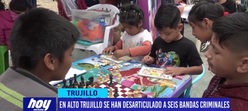 En Alto Trujillo se han desarticulado a seis bandas criminales