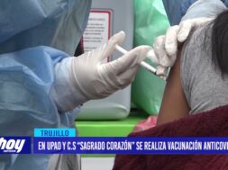 En UPAO y C.S. “sagrado corazón” se realiza vacunación anticovid 19