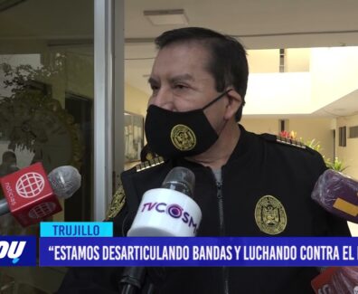 “Estamos desarticulando bandas y luchando contra el hampa”