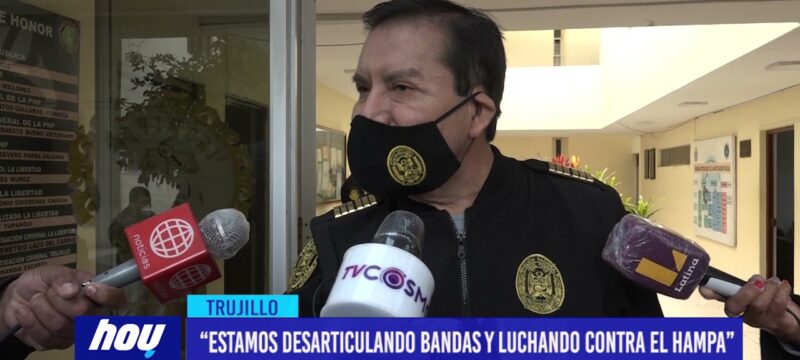 “Estamos desarticulando bandas y luchando contra el hampa”
