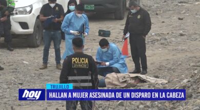 Hallan a mujer asesinada de un disparo en la cabeza