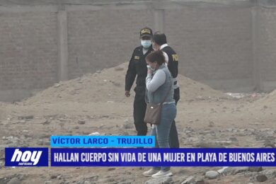 Hallan cuerpo sin vida de una mujer en playa de Buenos Aires