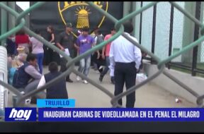 Inauguran cabinas de videollamada en el penal El Milagro
