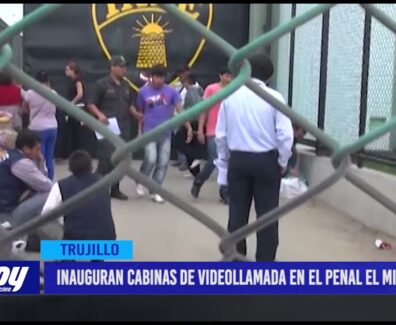 Inauguran cabinas de videollamada en el penal El Milagro