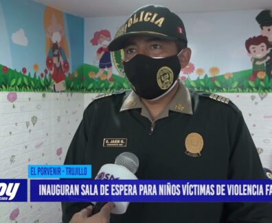 Inauguran en comisaría sala de espera para niños víctimas de violencia familiar