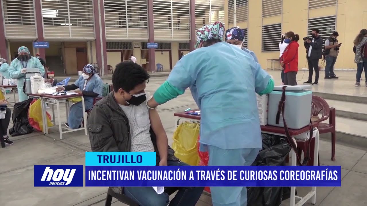 Incentivan vacunación a través de curiosas coreografías