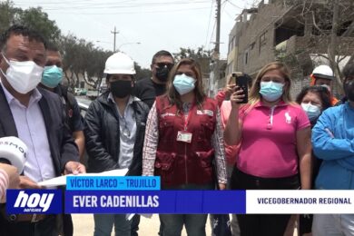 Inician trabajos de mejoramiento de pistas en avenida Los Paujiles