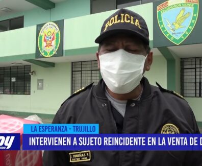 Intervienen a sujeto reincidente en la venta de droga