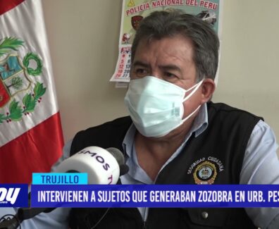 IRAM: Intervienen a sujetos que generaban zozobra en urbanización Pesqueda